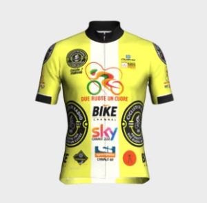 maglia ciclisti in radio progetto pmr 2 ruote 1 cuore mhz camperista tech angelo demelas stefano pastori