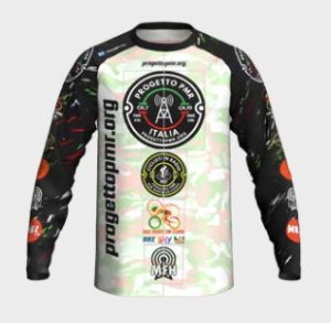 maglia ciclisti in radio progetto pmr 2 ruote 1 cuore mhz camperista tech angelo demelas stefano pastori
